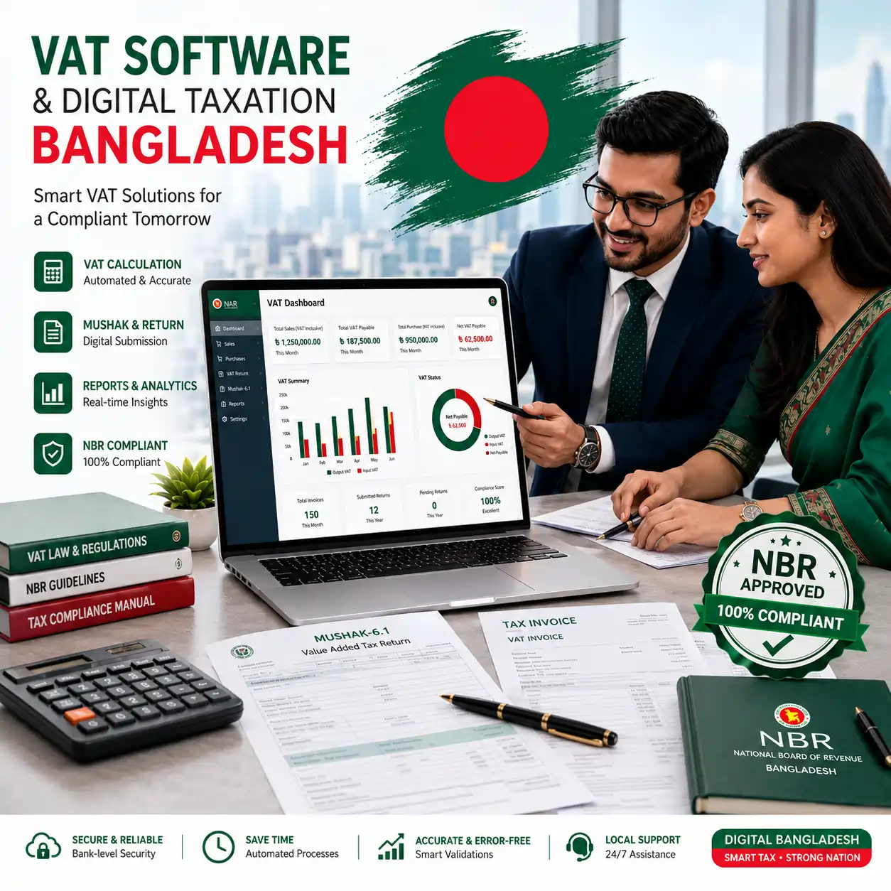 Top 10 NBR Approved VAT Software Companies in Bangladesh for 2026