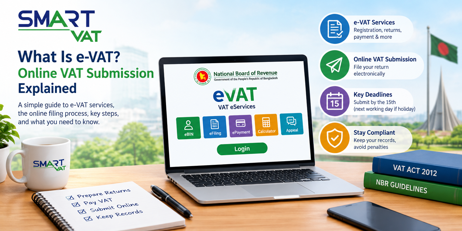 what is e-VAT online VAT submission